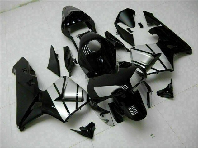 Preto Brilhante Abs Kits Completos Carenagem Moto CBR 600RR 03-04
