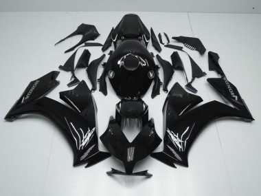 Preto Brilhante Abs Moto Plástico CBR 1000RR 12-16