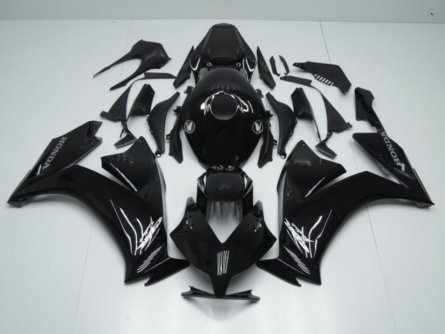 Preto Brilhante Abs Moto Plástico CBR 1000RR 12-16