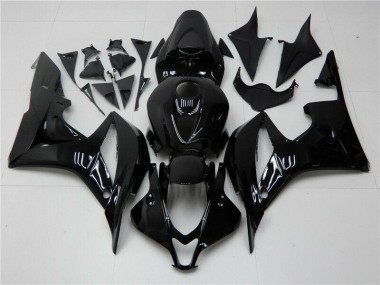 Preto Brilhante Carenagem Moto CBR 600RR 07-08