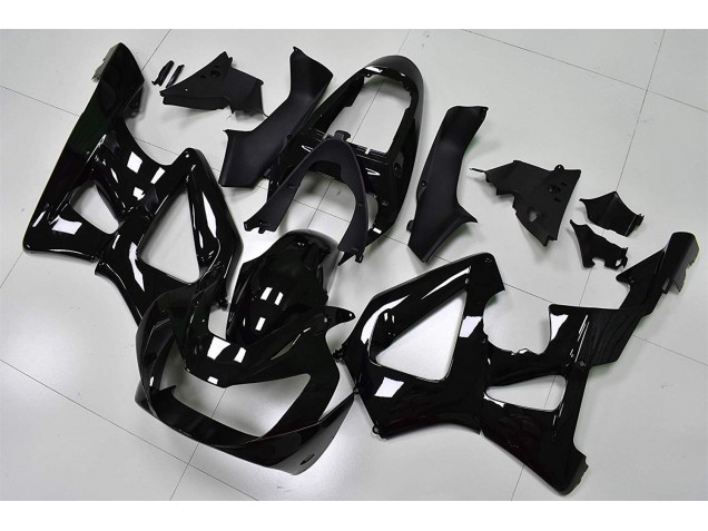 Preto Brilhante Carenagem Moto CBR 900RR 954RR 02-03 Preto Brilhante Carenagem Moto CBR 900RR 954RR 02-03