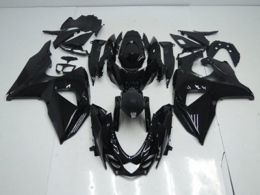 Preto Brilhante Carenagem Moto GSXR 1000 K9 09-16