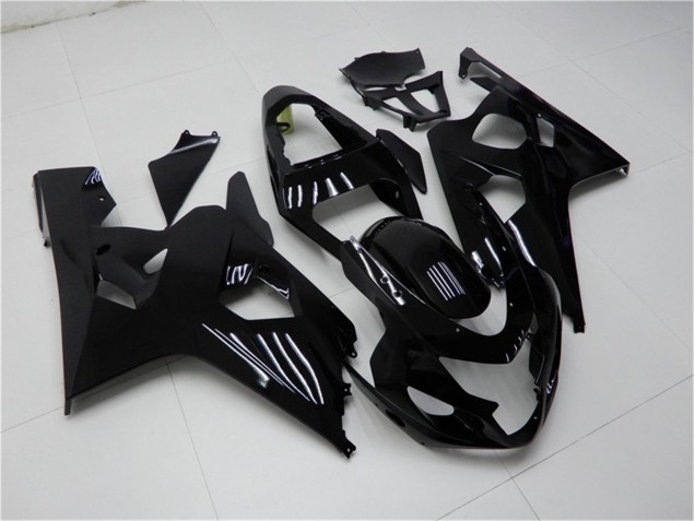 Preto Brilhante Carenagem Moto GSXR 600 / 750 K4 04-05