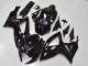 Preto Brilhante Carenagem Moto GSXR 600 / 750 K6 06-07