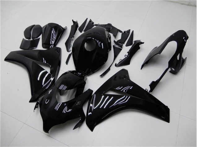 Preto Brilhante Kit Carenagem Moto CBR 1000RR 08-11