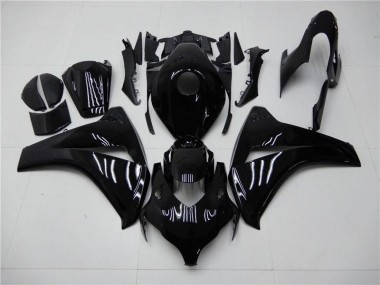 Preto Brilhante Kit Carenagem Moto CBR 1000RR 08-11