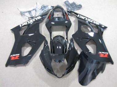 Preto Carenagem Moto GSXR 1000 K3 03-04