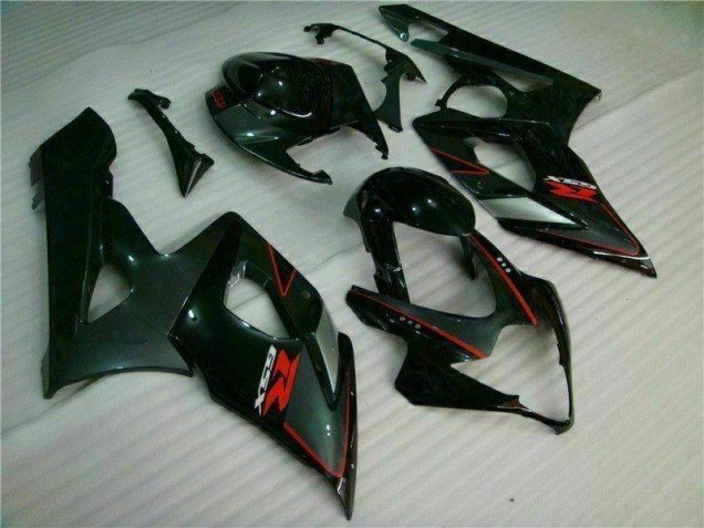 Preto Carenagem Moto & Plástico Moto GSXR 1000 K5 05-06