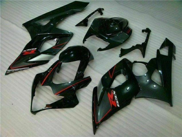 Preto Carenagem Moto & Plástico Moto GSXR 1000 K5 05-06