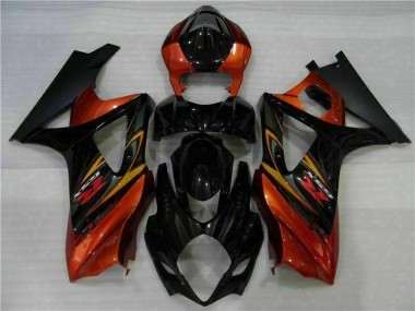Preto Carenagem Moto & Plástico Moto GSXR 1000 K7 07-08