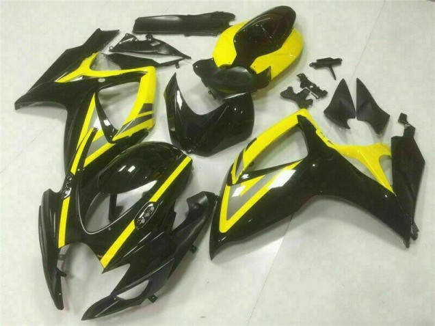 Preto Carenagem Moto & Plástico Moto GSXR 600 / 750 K6 06-07