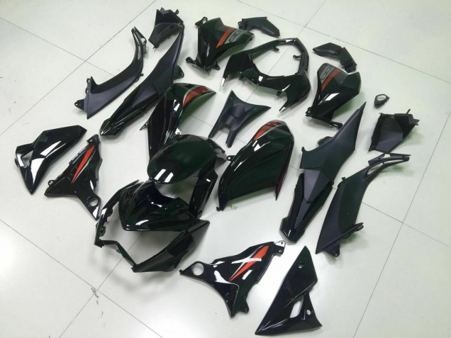 Preto Carenagem Moto Z800 13-16