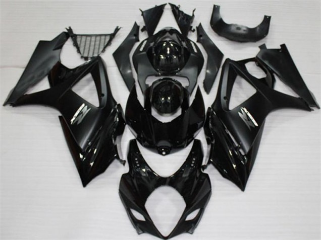 Preto Carroçaria Moto GSXR 1000 K7 07-08