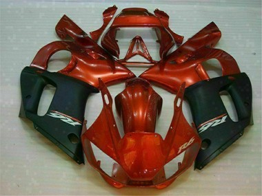 Preto Castanho Carenagem Moto R6 98-02