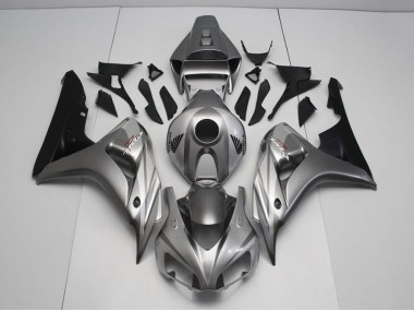 Preto & Cinzento Carenagem Moto CBR 1000RR 06-07
