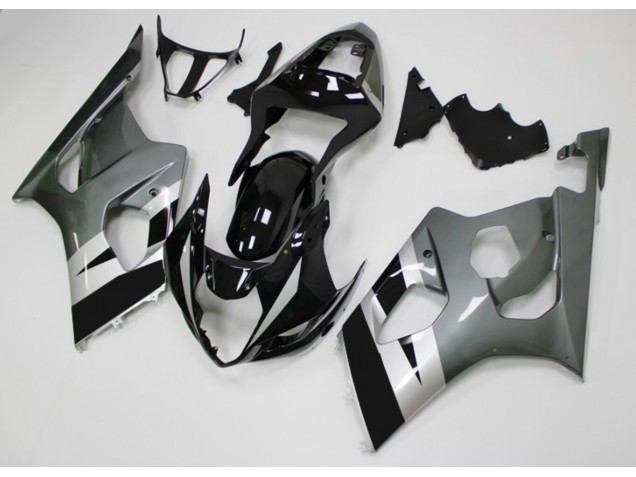 Preto Cinzento Carenagem Moto GSXR 1000 K3 03-04 Preto Cinzento Carenagem Moto GSXR 1000 K3 03-04