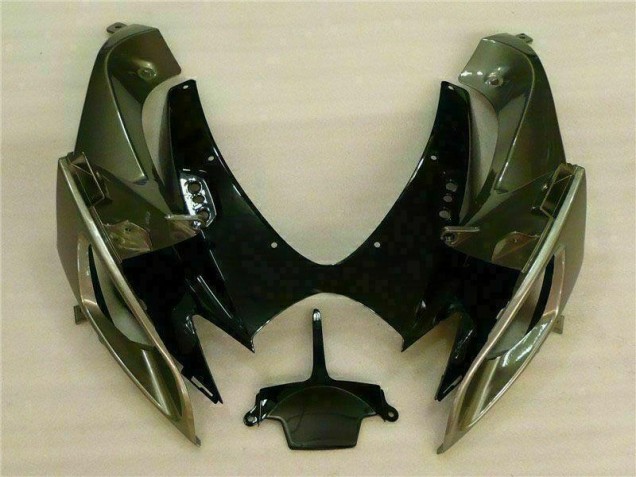 Preto Cinzento Kit Carenagem Moto GSXR 600 / 750 K6 06-07