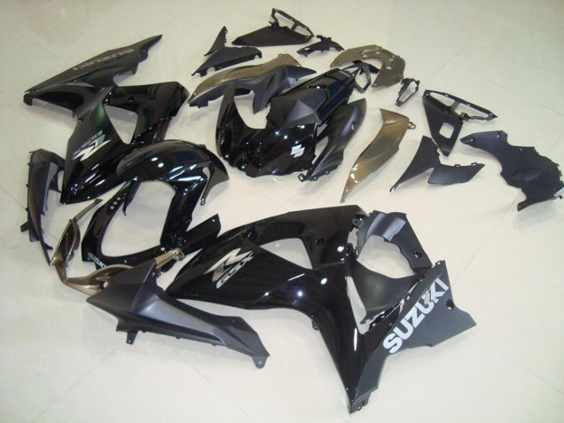 Preto Estilo OEM Carenagem Moto GSXR 1000 K9 09-16 Preto Estilo OEM Carenagem Moto GSXR 1000 K9 09-16