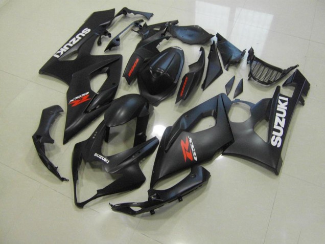 Preto Fosco & Branco Decalques Carenagem Moto GSXR 1000 K5 05-06 Preto Fosco & Branco Decalques Carenagem Moto GSXR 1000 K5 05-06