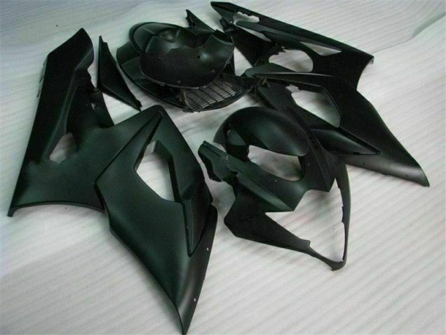 Preto Fosco Carenagem Moto GSXR 1000 K5 05-06 Preto Fosco Carenagem Moto GSXR 1000 K5 05-06