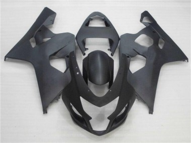 Preto Fosco Carenagem Moto GSXR 600 / 750 K4 04-05