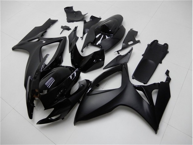 Preto Fosco Carenagem Moto GSXR 600 / 750 K6 06-07 Preto Fosco Carenagem Moto GSXR 600 / 750 K6 06-07
