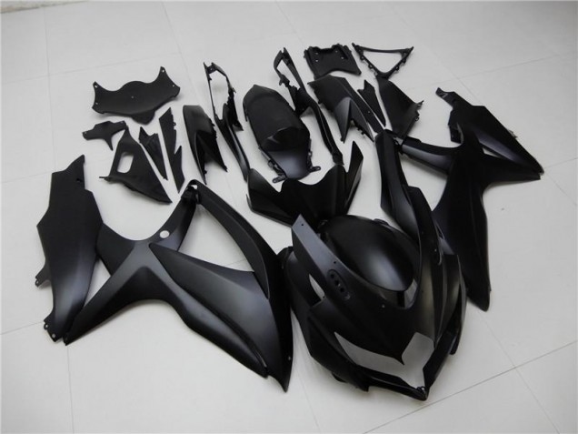 Preto Fosco Carenagem Moto GSXR 600 / 750 K8 08-10