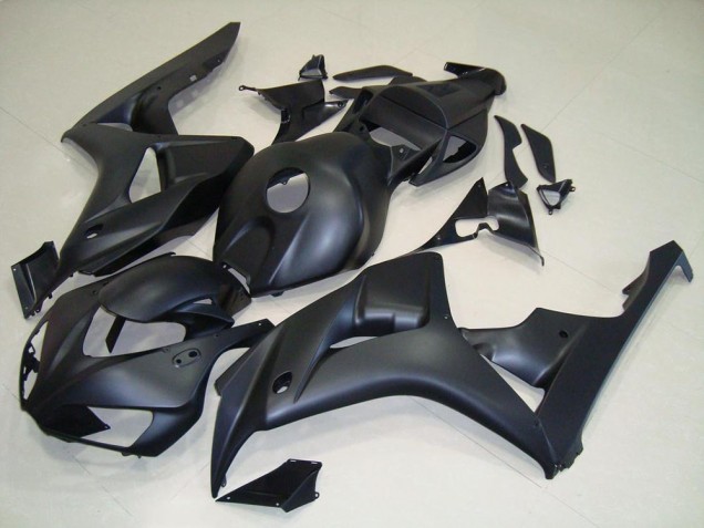 Preto Fosco Moto Plásticos CBR 1000RR 06-07 Preto Fosco Moto Plásticos CBR 1000RR 06-07