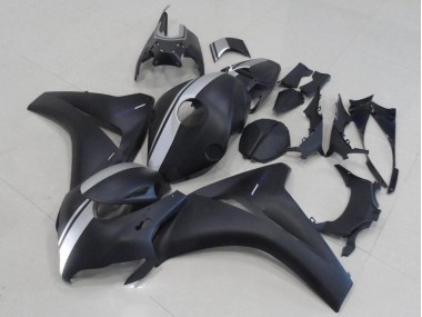 Preto Fosco & Prata Carenagem Moto CBR 1000RR 08-11