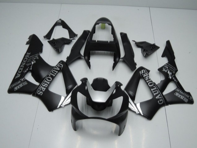 Preto Fosco Prata Carenagem Moto CBR 900RR 929 00-01