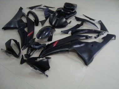 Preto Fosco Preto Brilhante Carenagem Moto Daytona 675 Triple 06-08
