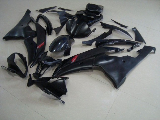 Preto Fosco Preto Brilhante Carenagem Moto Daytona 675 Triple 06-08 Preto Fosco Preto Brilhante Carenagem Moto Daytona 675 Triple 06-08