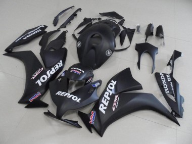 Preto Fosco Repsol Abs Kits Carenagem Moto CBR 1000RR 12-16