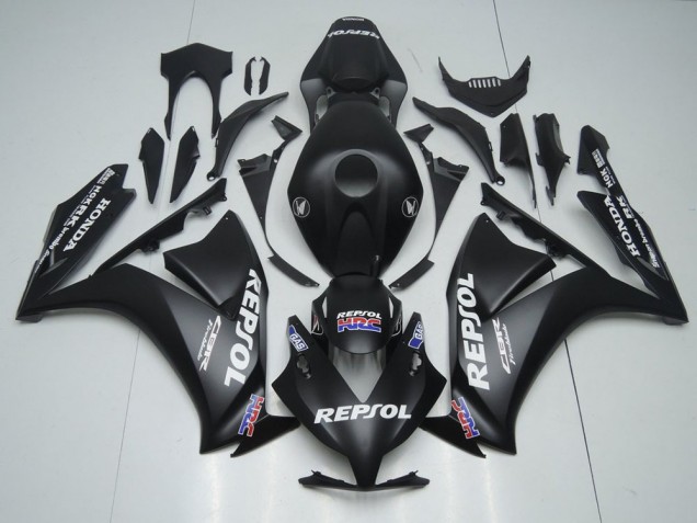 Preto Fosco Repsol Abs Moto Plásticos CBR 1000RR 12-16