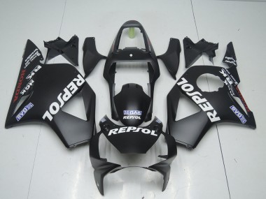 Preto Fosco Repsol Carenagem Moto CBR 900RR 954 02-03