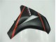 Preto Fosco Vermelho Carenagem Moto CBR 1000RR 08-11