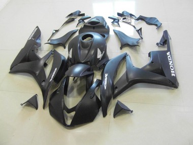 Preto Fosco Versão de Corrida Carenagem Moto CBR 600RR 07-08