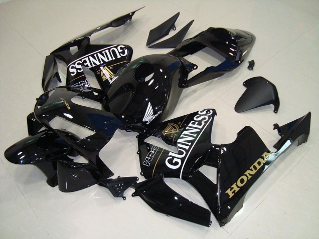 Preto Gunness Carenagem Moto CBR 600RR 05-06
