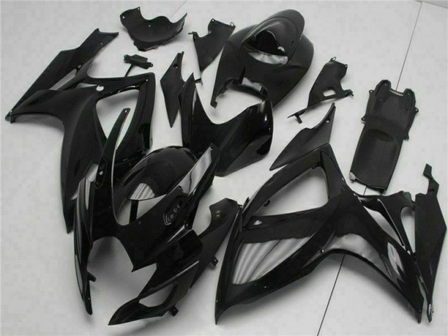 Preto Injeção Kit Carenagem GSXR 600 / 750 K6 06-07