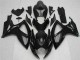 Preto Injeção Kit Carenagem GSXR 600 / 750 K6 06-07