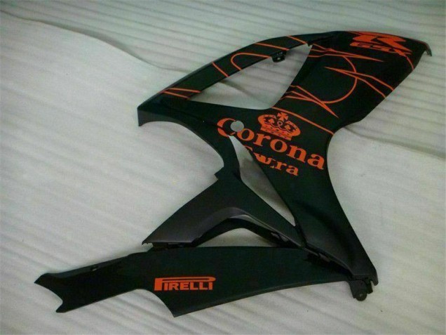 Preto Injeção Kit Carenagem Moto GSXR 600 / 750 K6 06-07