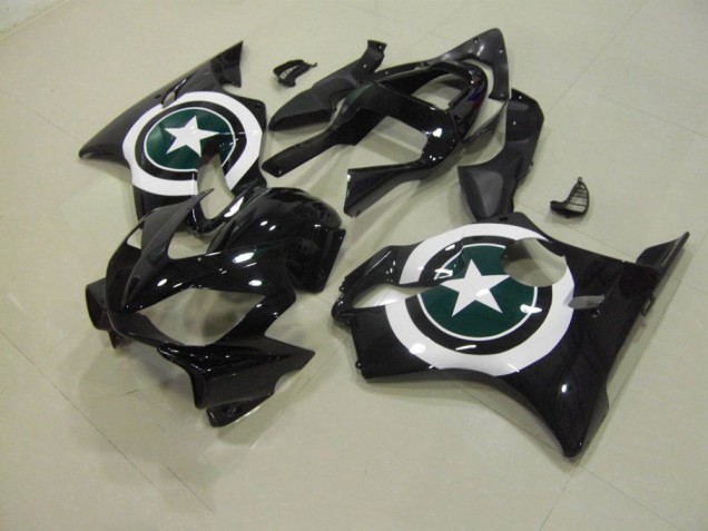 Preto Kit Carenagem Moto CBR 600 F4i 01-03