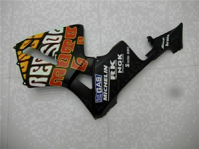 Preto Kit Completo Carenagem Moto CBR 600RR 05-06