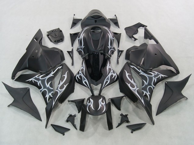 Preto Kit Completo Carenagem Moto CBR 600RR 07-08