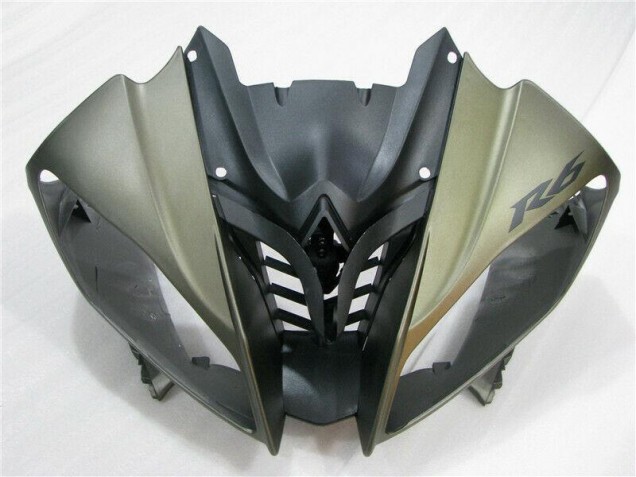 Preto Kit Completo Carenagem Moto R6 08-16