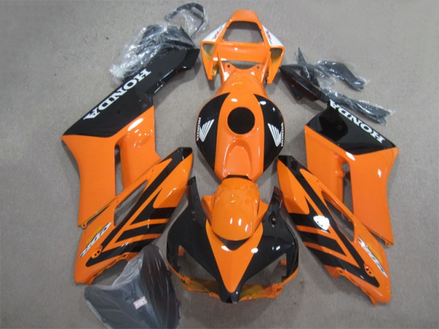 Preto Laranja Abs Motocicleta Plástico CBR 1000RR 04-05 Preto Laranja Abs Motocicleta Plástico CBR 1000RR 04-05