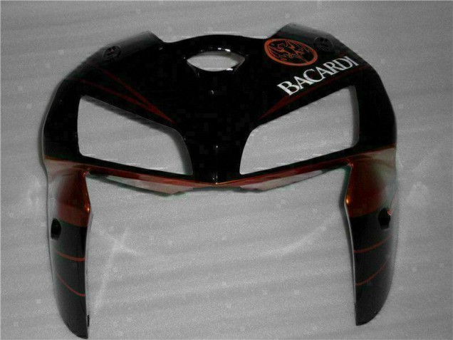 Preto Laranja BACARDI Carenagem Moto CBR 600RR 05-06
