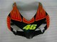 Preto Laranja Carenagem & Plástico Moto CBR 1000RR 04-05 Preto Laranja Carenagem & Plástico Moto CBR 1000RR 04-05
