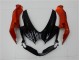 Preto Laranja Cinzento Carenagem Moto GSXR 600 / 750 K8 08-10