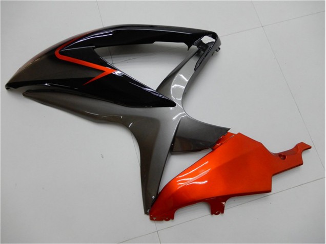 Preto Laranja Cinzento Carenagem Moto GSXR 600 / 750 K8 08-10
